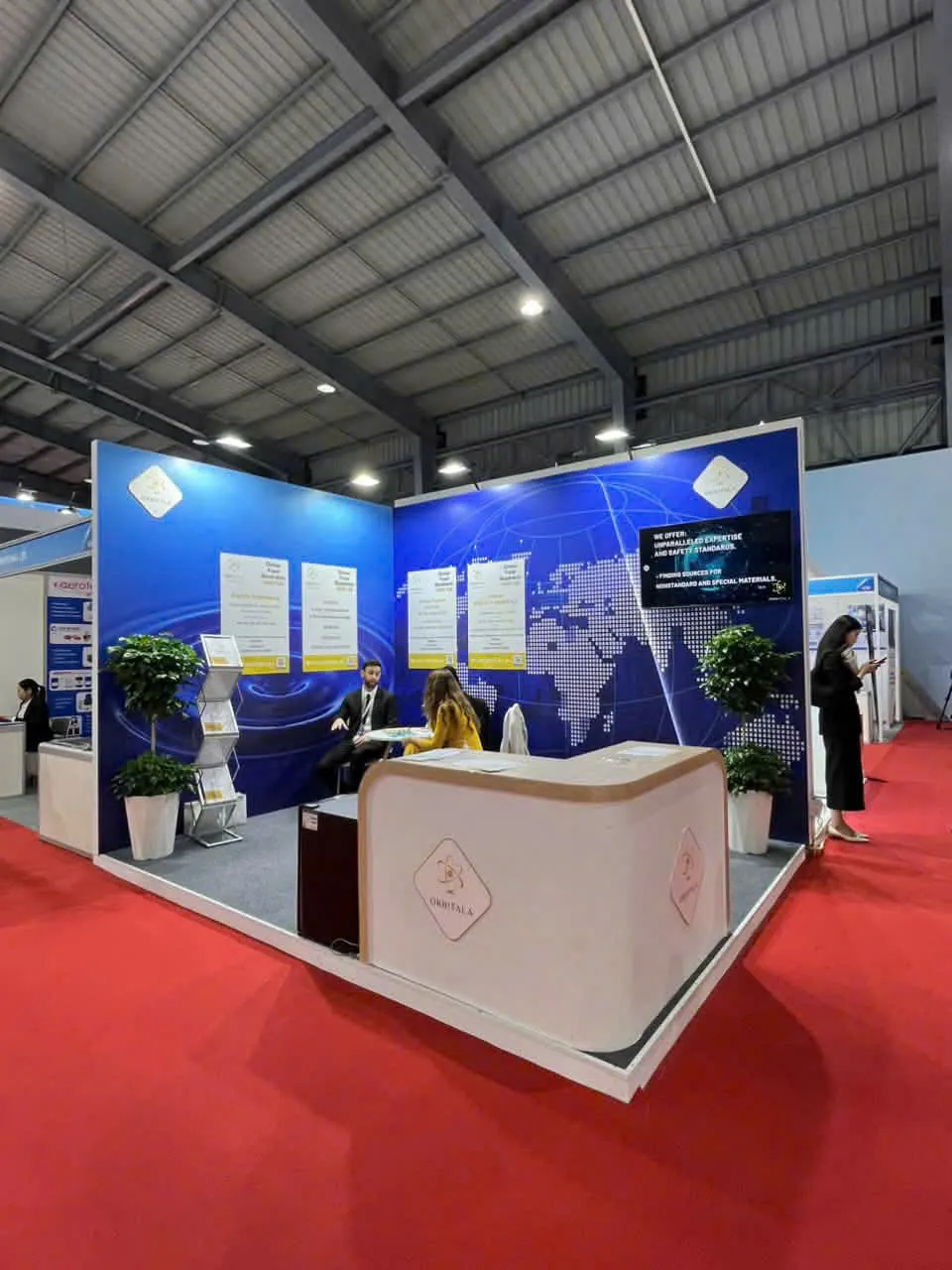 Gian hàng Boeing tại khu vực Hoa Kỳ (USA Pavilion)